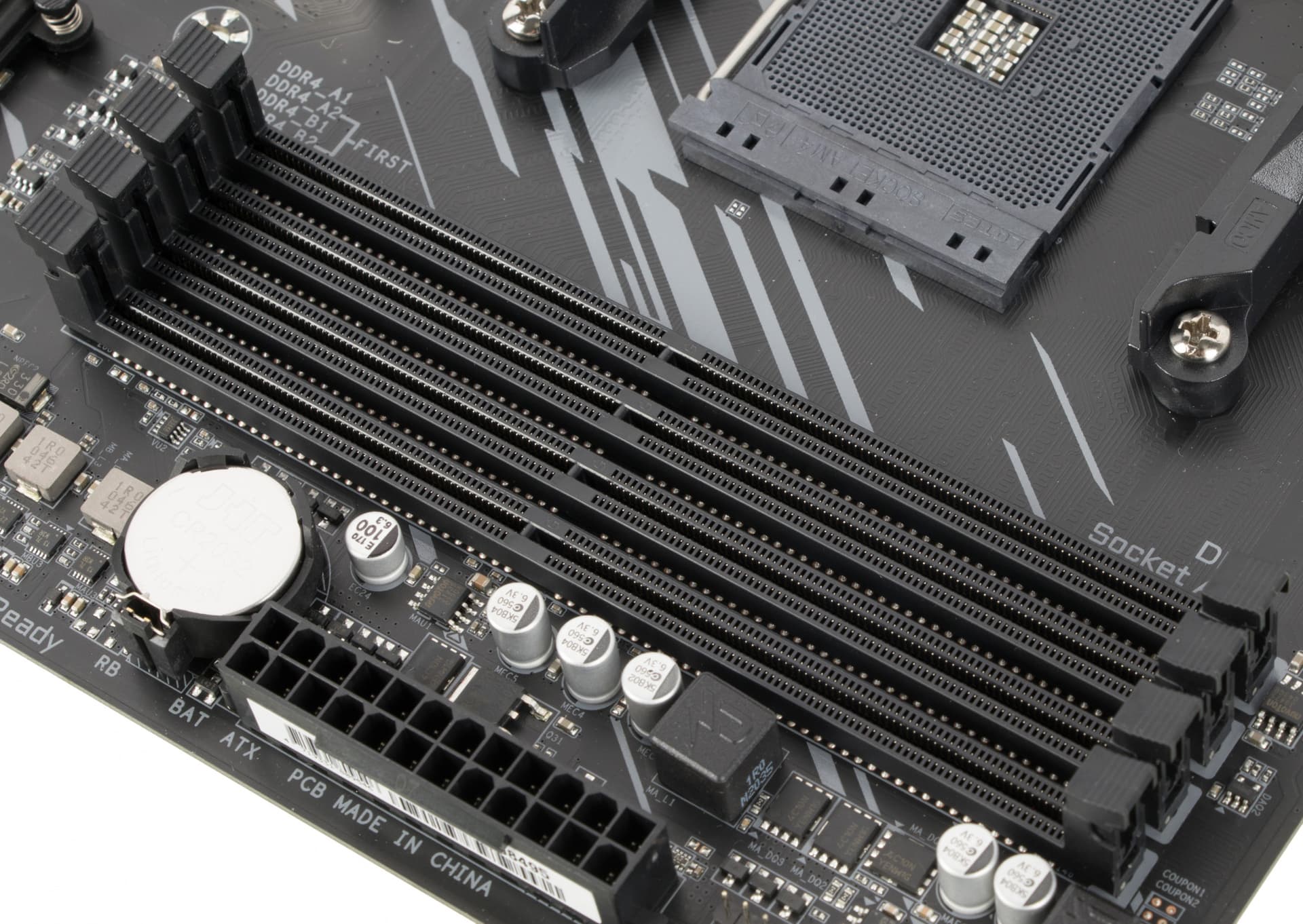 Материнская плата Gigabyte B550M AORUS ELITE Soc-AM4 AMD B550 4xDDR4 mATX AC`97 8ch(7.1) GbLAN RAID+DVI+HDMI - фото 4