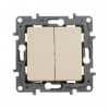 Выключатель Legrand Etika скрыт. 2кл. IP20 слоновая кость (672302) - фото 3