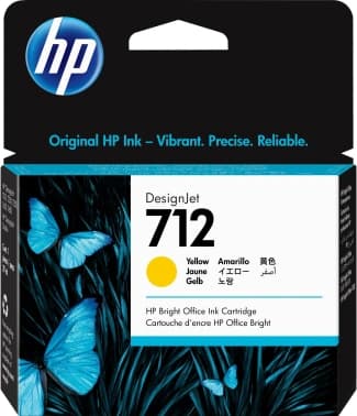 Картридж струйный HP 712 3ED69A желтый (29мл) для HP DJ Т230/630 - фото 2