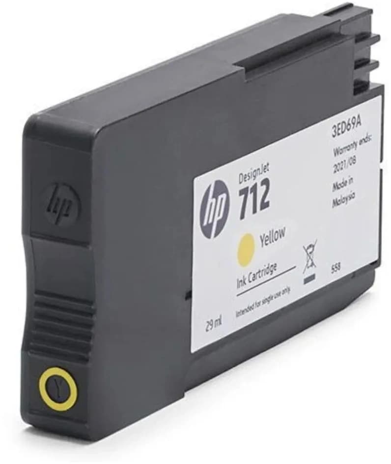 Картридж струйный HP 712 3ED69A желтый (29мл) для HP DJ Т230/630 - фото 4