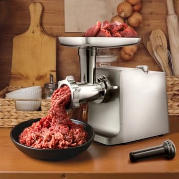 Мясорубка Kitfort KT-2108 1800Вт серебристый - фото 5
