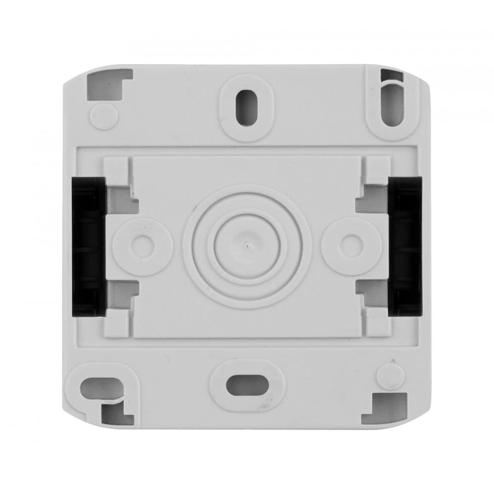 Выключатель Legrand Quteo 2кл. IP44 серый (782332) - фото 3