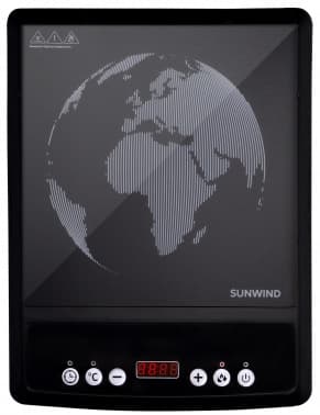 Плита Индукционная SunWind SCI-0501 черный стеклокерамика (настольная) - фото 2