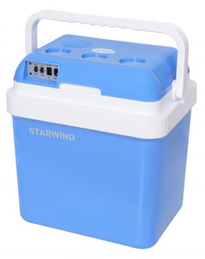 Автохолодильник Starwind CB-112 24л 48Вт голубой/белый - фото 2