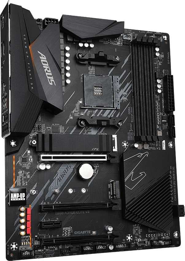 Материнская плата Gigabyte B550 AORUS ELITE V2 Soc-AM4 AMD B550 4xDDR4 ATX AC`97 8ch(7.1) 2.5Gg RAID+HDMI+DP - фото 4
