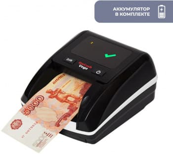 Детектор банкнот DoCash Vega автоматический АКБ (13566) - фото 5