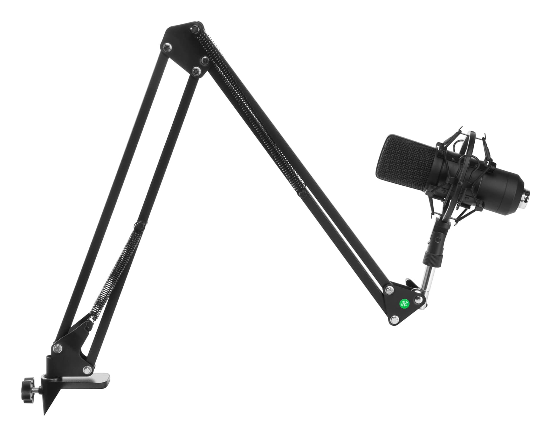 Микрофон проводной Оклик SM-700G 2.5м черный - фото 3