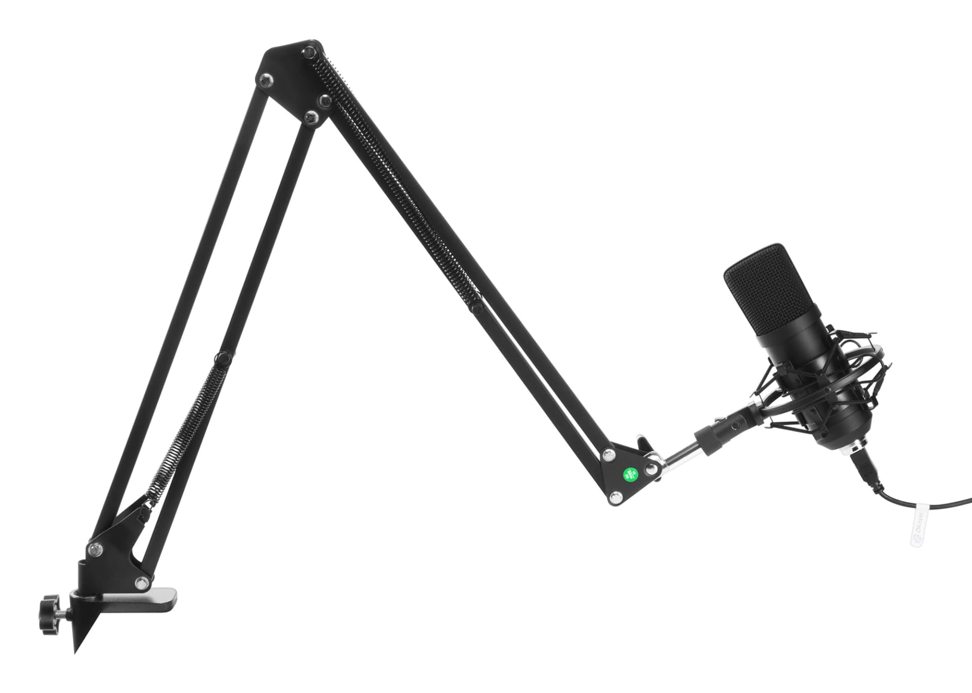 Микрофон проводной Оклик SM-700G 2.5м черный - фото 5
