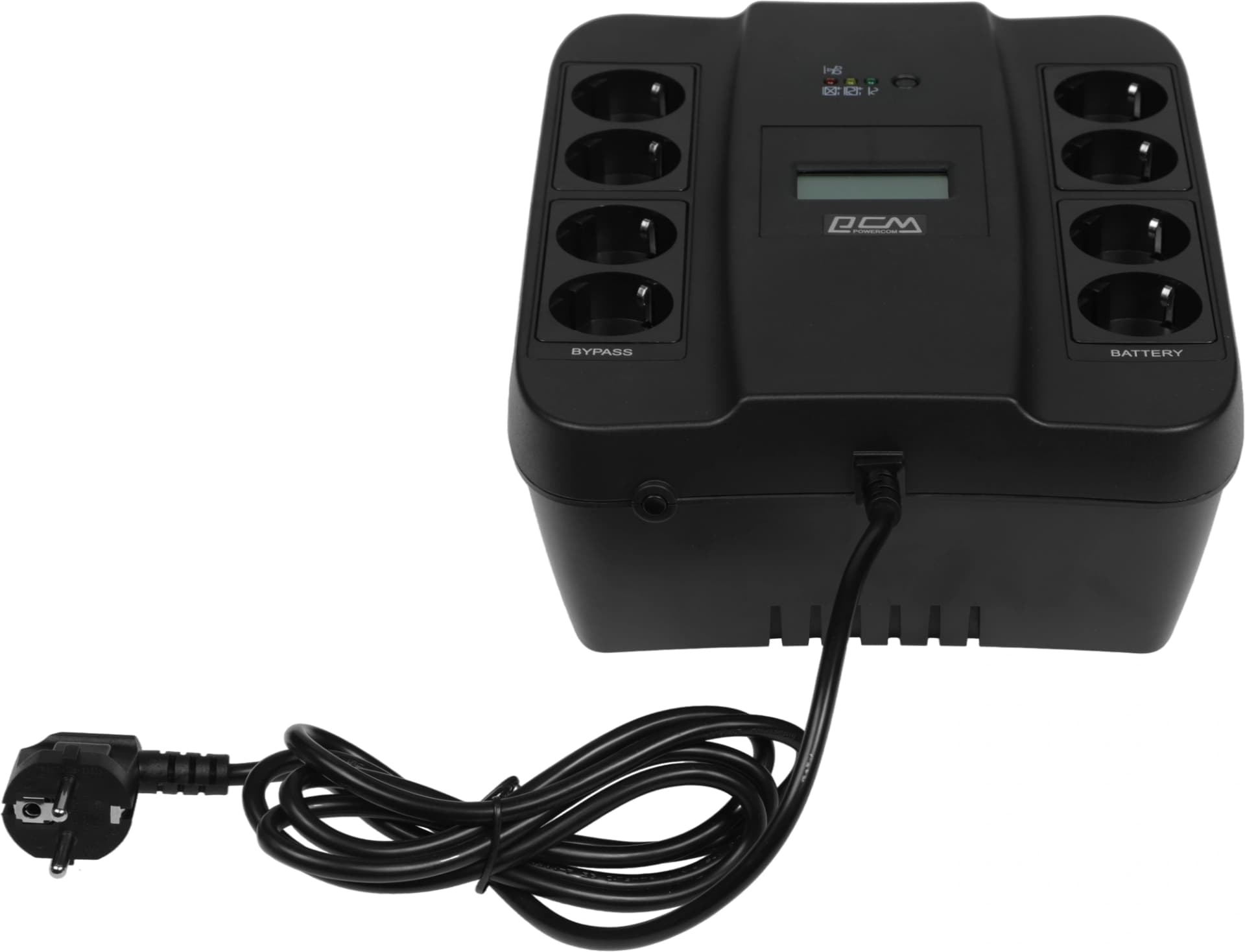Источник бесперебойного питания Powercom Spider SPD-750U LCD USB 450Вт 750ВА черный - фото 4
