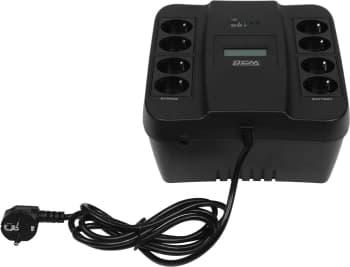 Источник бесперебойного питания Powercom Spider SPD-750U LCD USB 450Вт 750ВА черный - фото 5