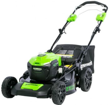 Газонокосилка роторная Greenworks GD40LM46SPK4 (2506807UB) - фото 5