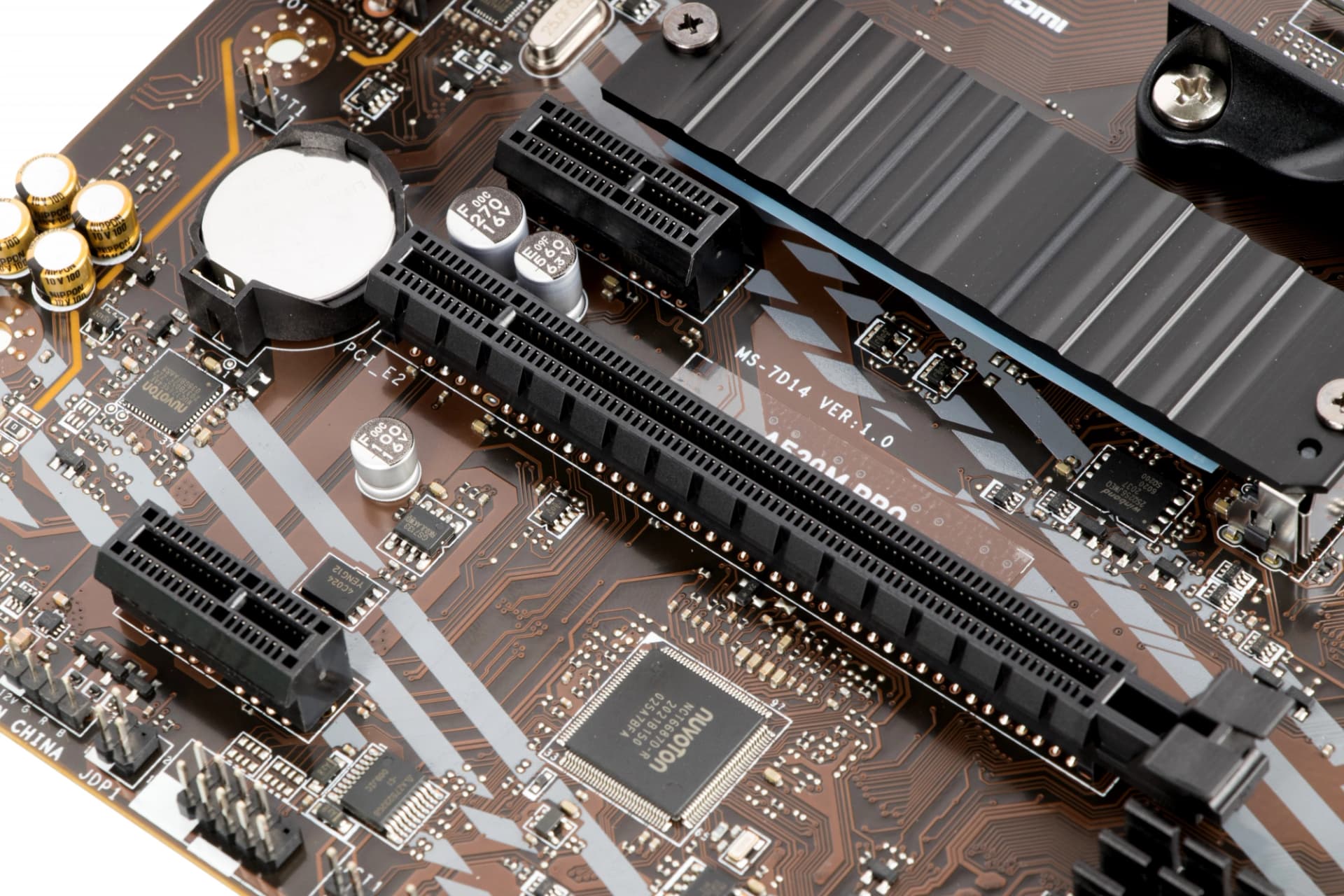 Материнская плата MSI A520M PRO Soc-AM4 AMD A520 2xDDR4 mATX AC`97 8ch(7.1) GbLAN RAID+VGA+HDMI+DP - фото 5