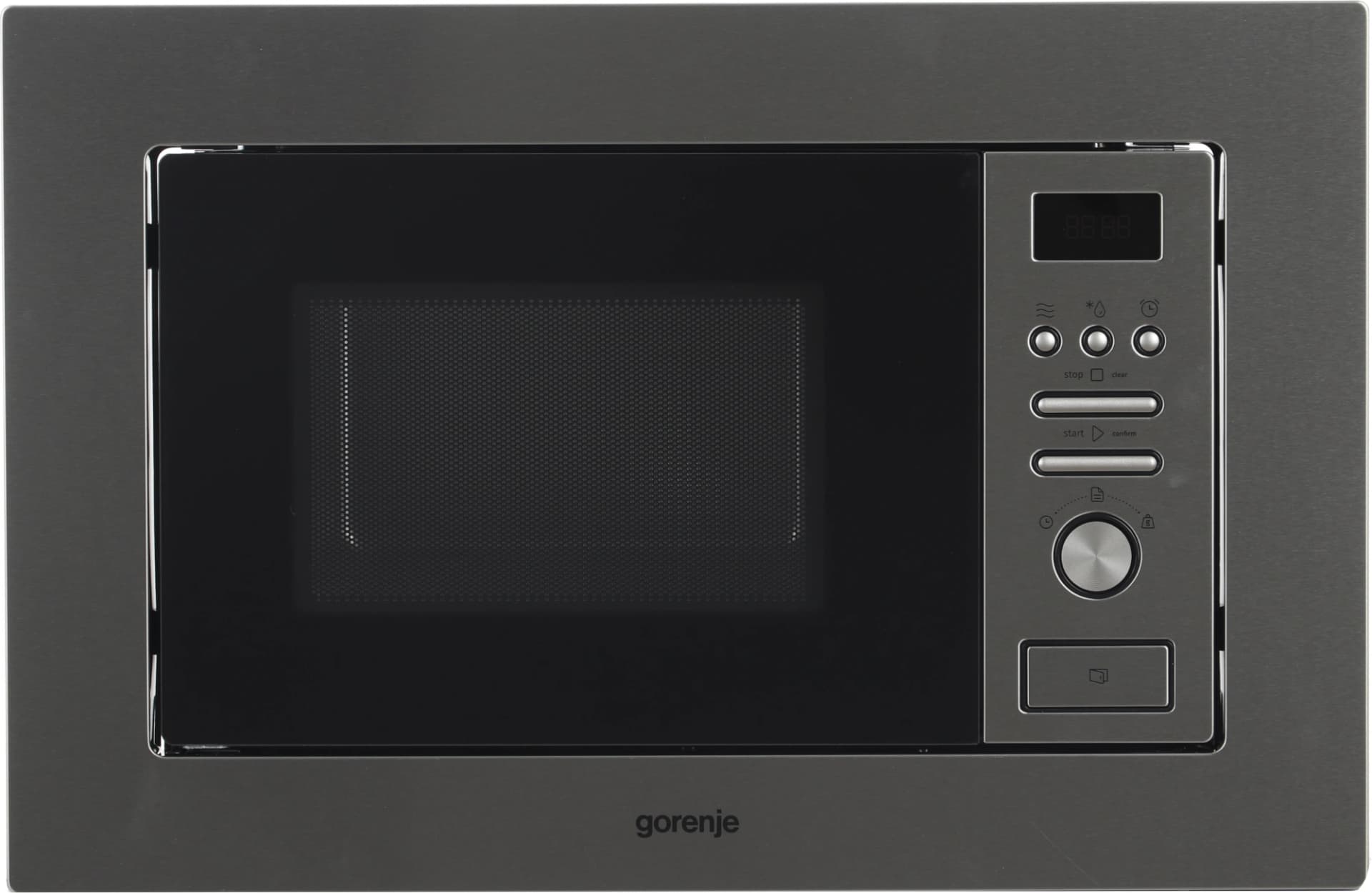 Микроволновая печь Gorenje BM201AM1X 20л. 800Вт нержавеющая сталь/черный (встраиваемая)