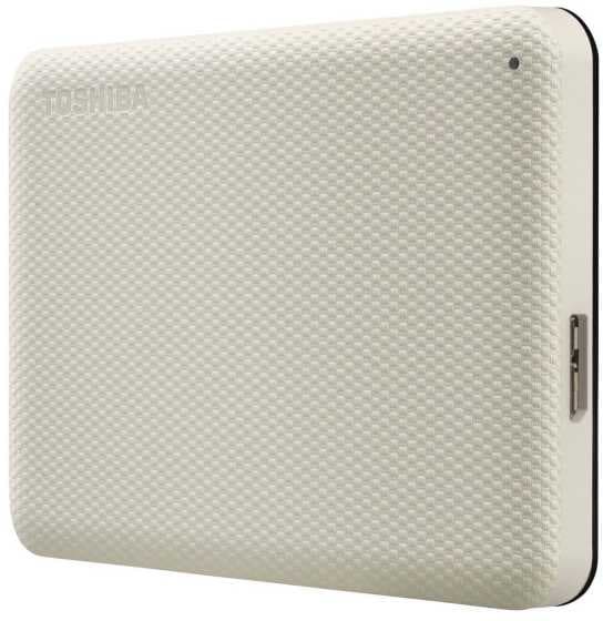Жесткий диск Toshiba USB3.0 4TB HDTCA40EW3CA Canvio Advance 2.5" светло-бежевый - фото 4