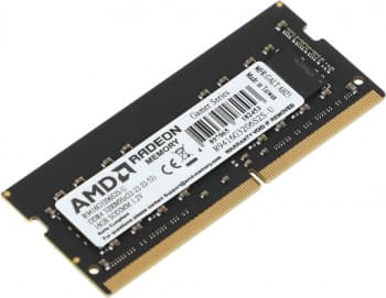 Память DDR4 16Gb 3200MHz AMD R9416G3206S2S-U R9 RTL PC4-25600 CL22 SO-DIMM 260-pin 1.2В Ret - фото 5