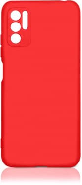 Чехол (клип-кейс) DF для Xiaomi Redmi Note 10 (5G)/Poco M3 Pro xiOriginal-22 красный (DF XIORIGINAL-22 (RED)) - фото 2