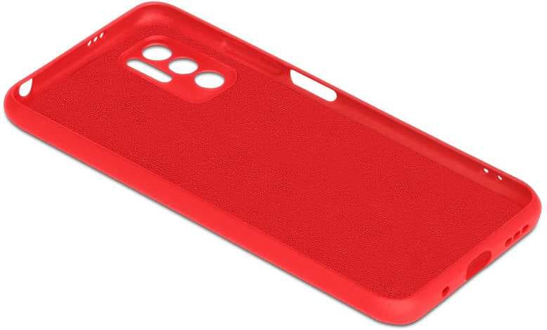 Чехол (клип-кейс) DF для Xiaomi Redmi Note 10 (5G)/Poco M3 Pro xiOriginal-22 красный (DF XIORIGINAL-22 (RED)) - фото 2