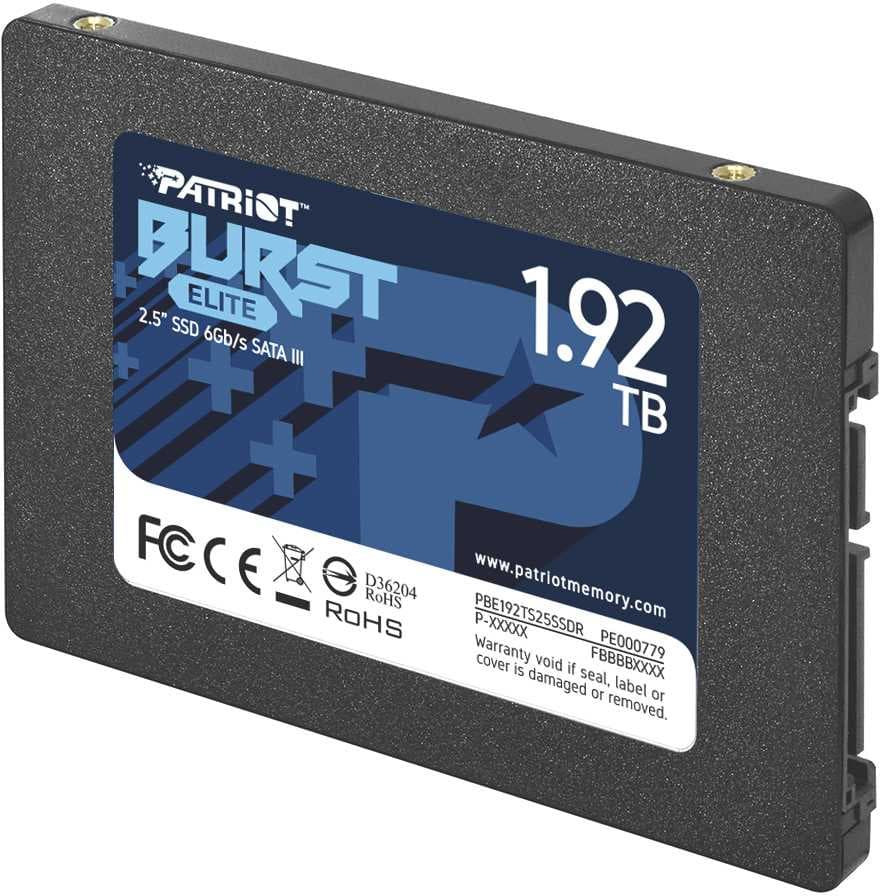 Накопитель SSD Patriot SATA-III 1.92TB PBE192TS25SSDR Burst Elite 2.5" - фото 4