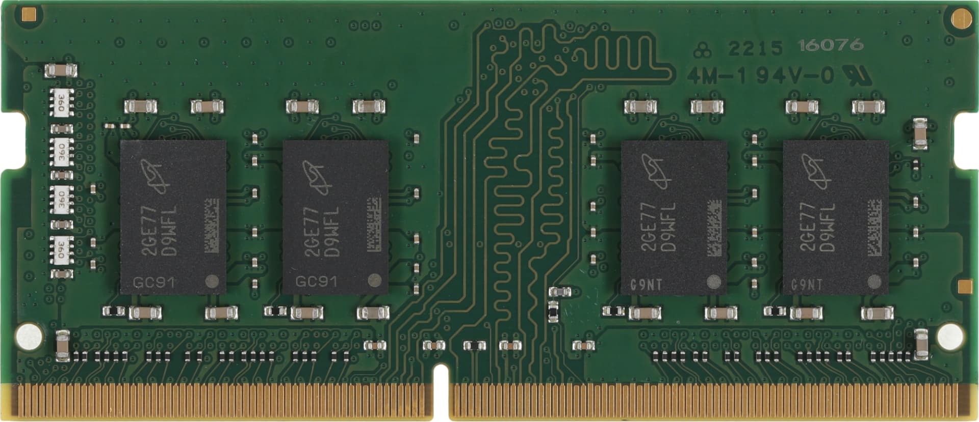 Память DDR4 8Gb 3200MHz Kingston KVR32S22S8/8 VALUERAM RTL PC4-25600 CL22 SO-DIMM 260-pin 1.2В single rank Ret - фото 4