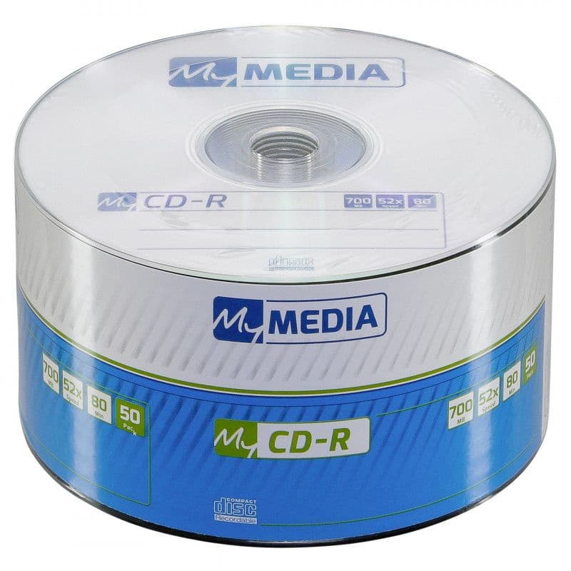 Диск CD-R MyMedia 700Mb 52x Pack wrap (50шт) (69201) - фото 4