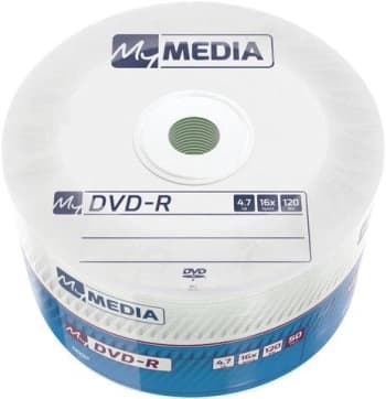 Диск DVD-R MyMedia 4.7Gb 16x Pack wrap (50шт) (69200) - фото 2