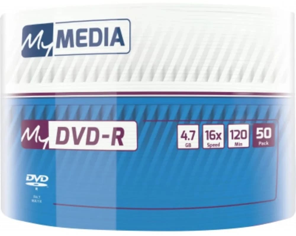 Диск DVD-R MyMedia 4.7Gb 16x Pack wrap (50шт) (69200) - фото 4