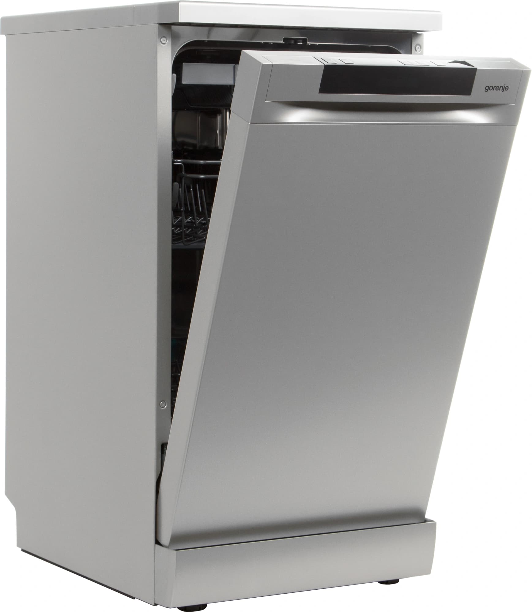 Посудомоечная машина Gorenje GS541D10X (Инвертор-3) нержавеющая сталь (узкая) инвертор - фото 4