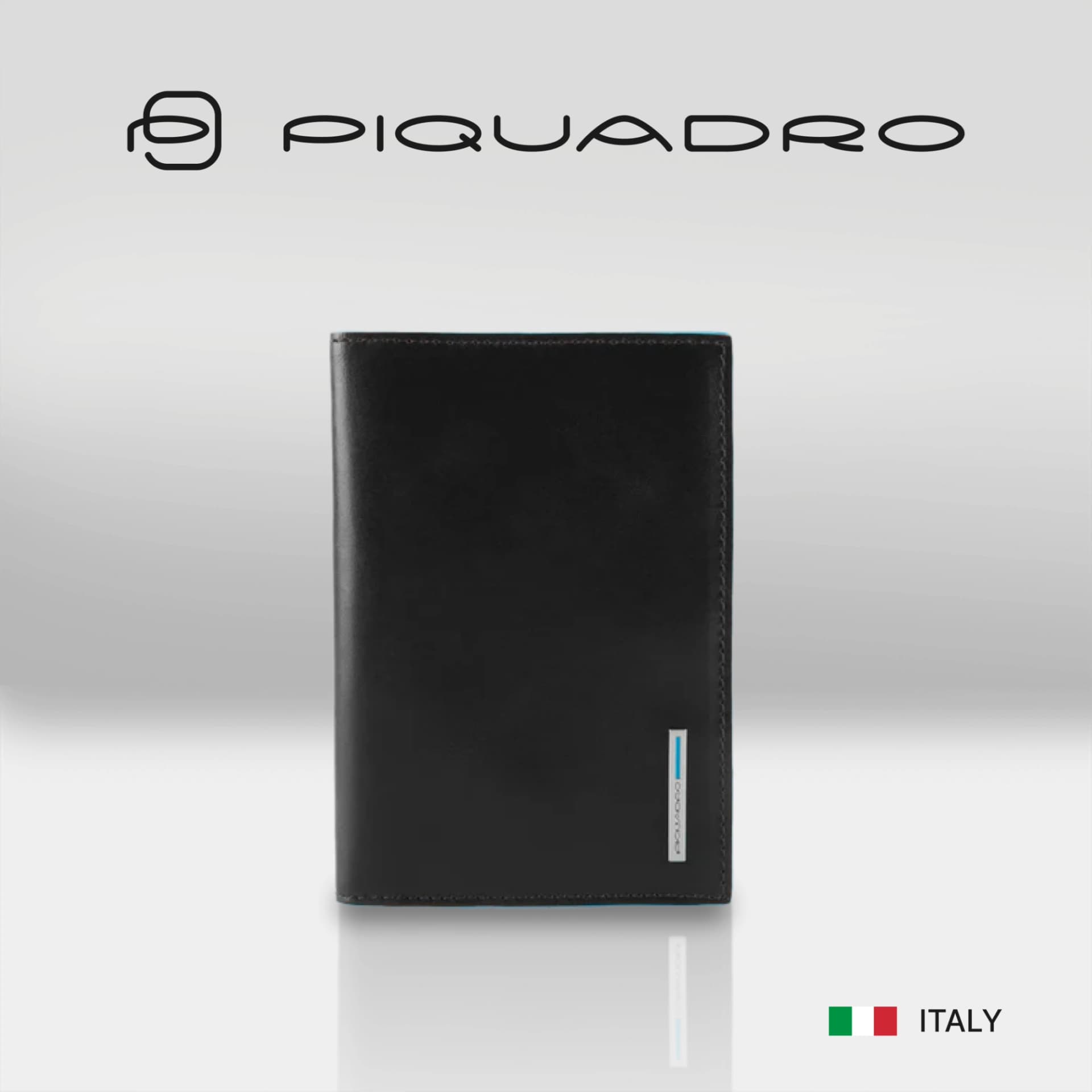 Обложка для документов Piquadro Blue Square PP5256B2/N черный натур.кожа - фото 4