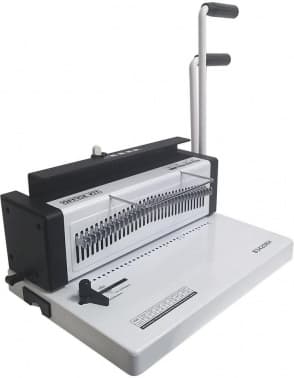 Переплетчик Office Kit B3420RH A4/перф.20л.сшив/макс.120л./метал.пруж. (4.8-14.3мм) - фото 5