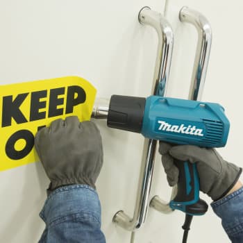 Технический фен Makita HG5030K 1600Вт темп.350-500С - фото 5