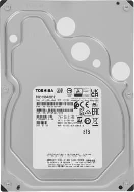 Жесткий диск Toshiba SAS 3.0 8Tb MG08SDA800E Enterprise Capacity (7200rpm) 256Mb 3.5" - фото 2