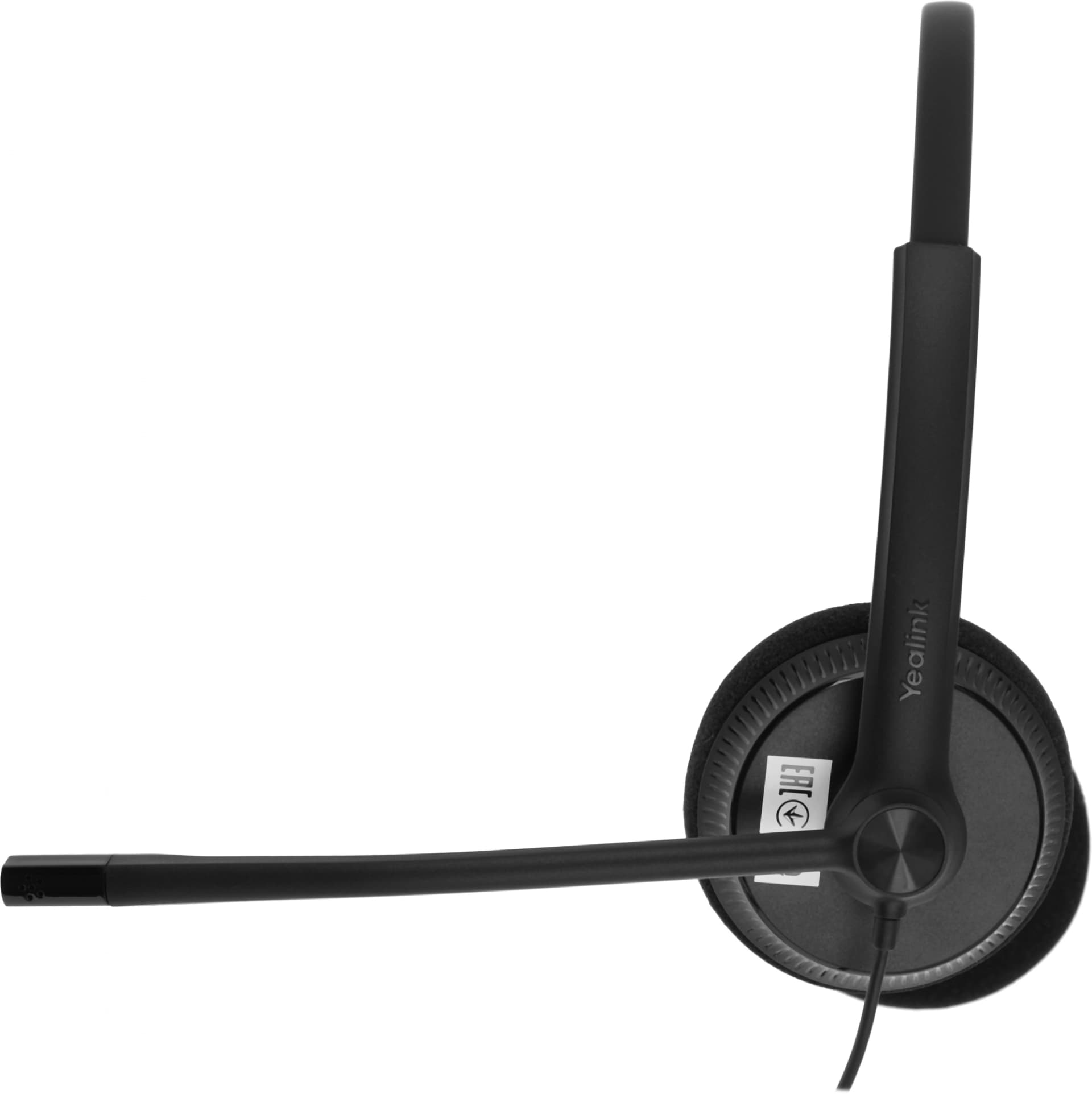 Гарнитура проводная Yealink UH34 Lite Dual UC черный - фото 4