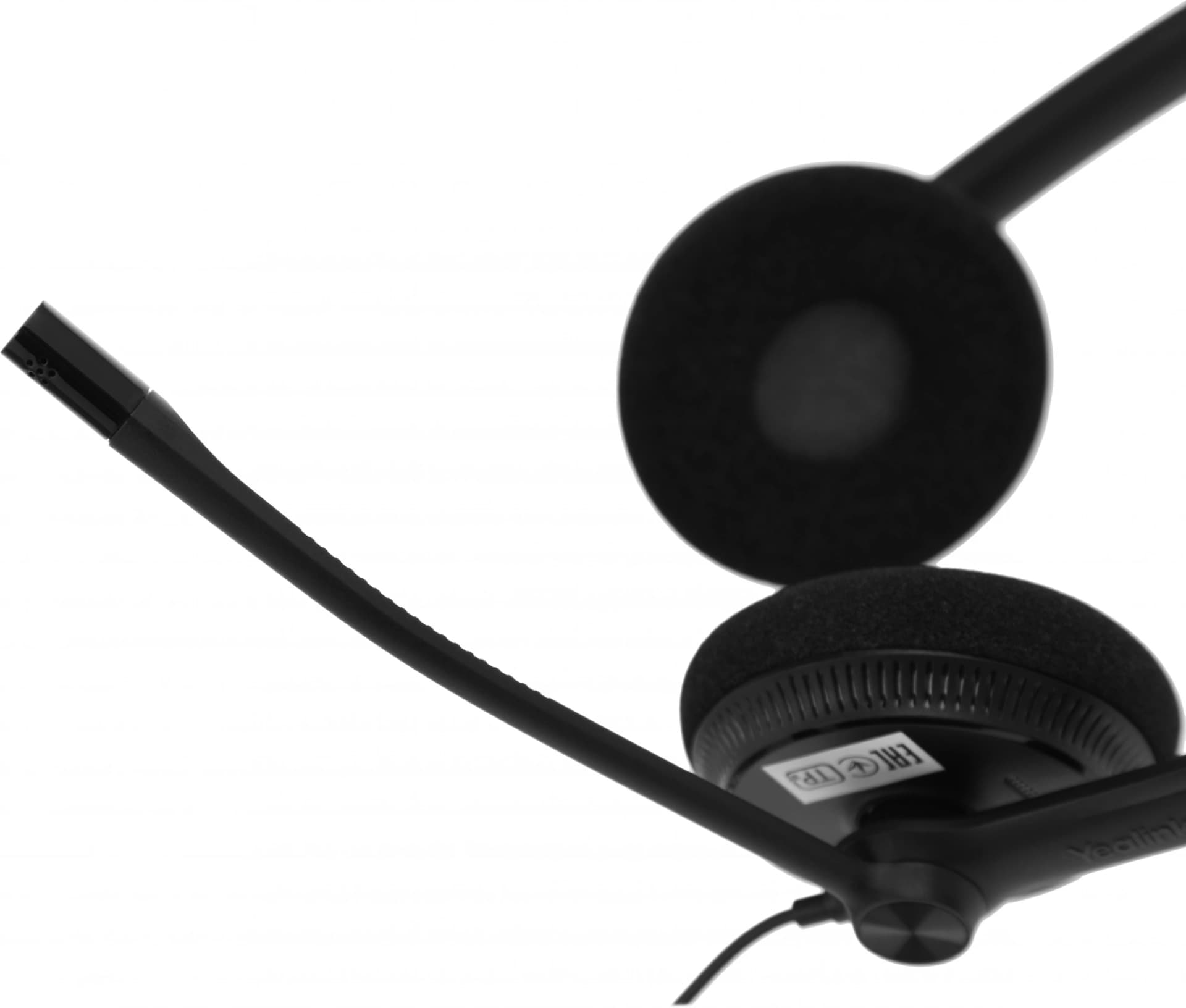Гарнитура проводная Yealink UH34 Lite Dual UC черный - фото 4