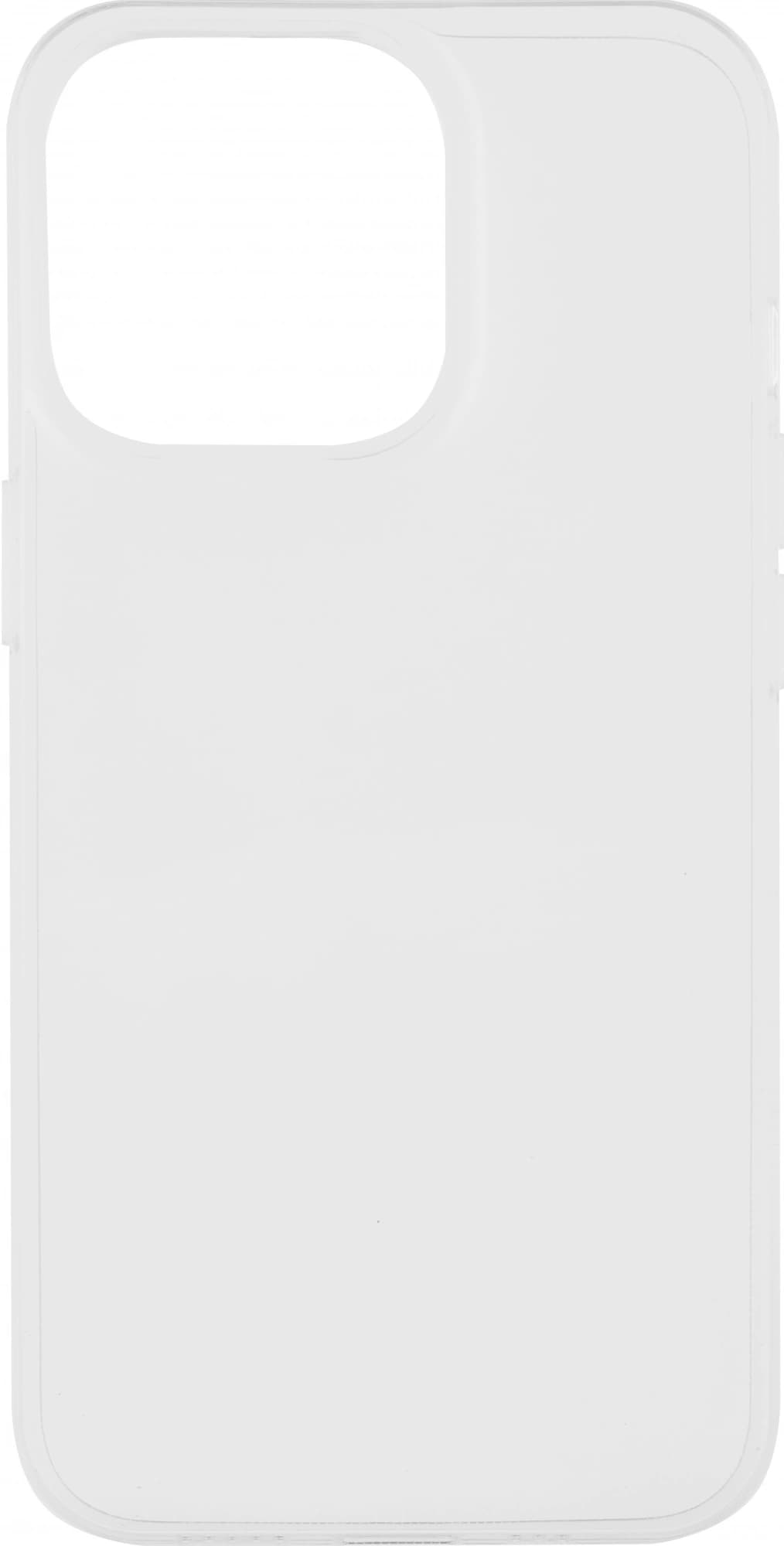 Чехол (клип-кейс) BoraSCO для Apple iPhone 13 Pro прозрачный (40438) - фото 4