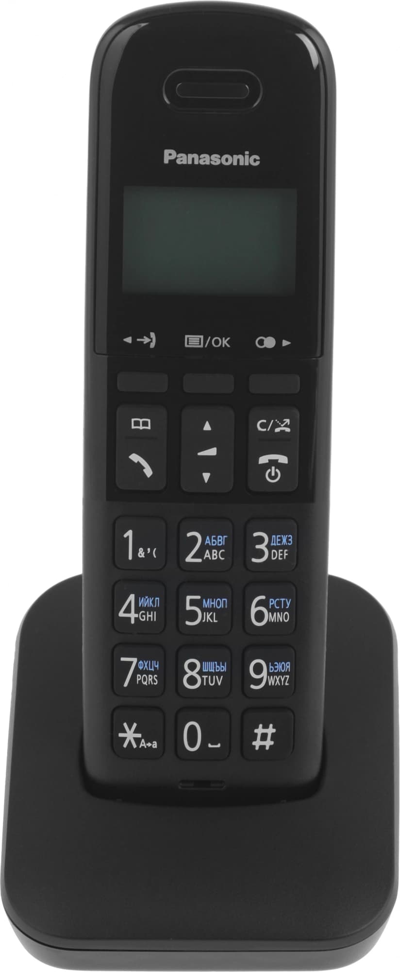 Р/Телефон Dect Panasonic KX-TGB610RUB черный АОН - фото 5