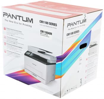 МФУ лазерный Pantum CM1100ADN A4 Duplex Net серый - фото 2