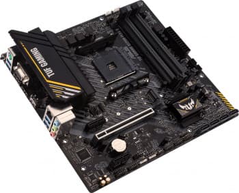 Материнская плата Asus TUF GAMING A520M-PLUS II Soc-AM4 AMD A520 4xDDR4 mATX AC`97 8ch(7.1) GbLAN RAID+VGA+HDMI+DP - фото 5