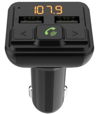Автомобильный FM-модулятор Ritmix FMT-A880 черный MicroSD BT USB (80001662) - фото 2