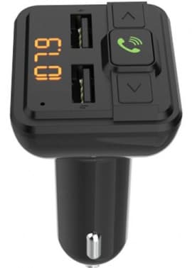 Автомобильный FM-модулятор Ritmix FMT-A880 черный MicroSD BT USB (80001662) - фото 5