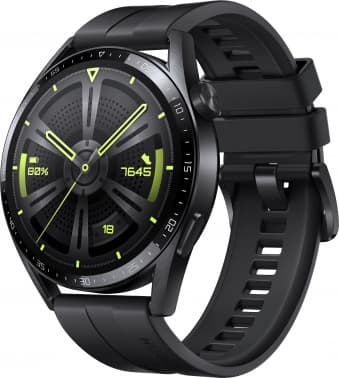 Смарт-часы Huawei Watch GT 3 JPT-B29 46мм 1.43" AMOLED корп.черный рем.черный разм.брасл.:140-210мм (55028464) - фото 2