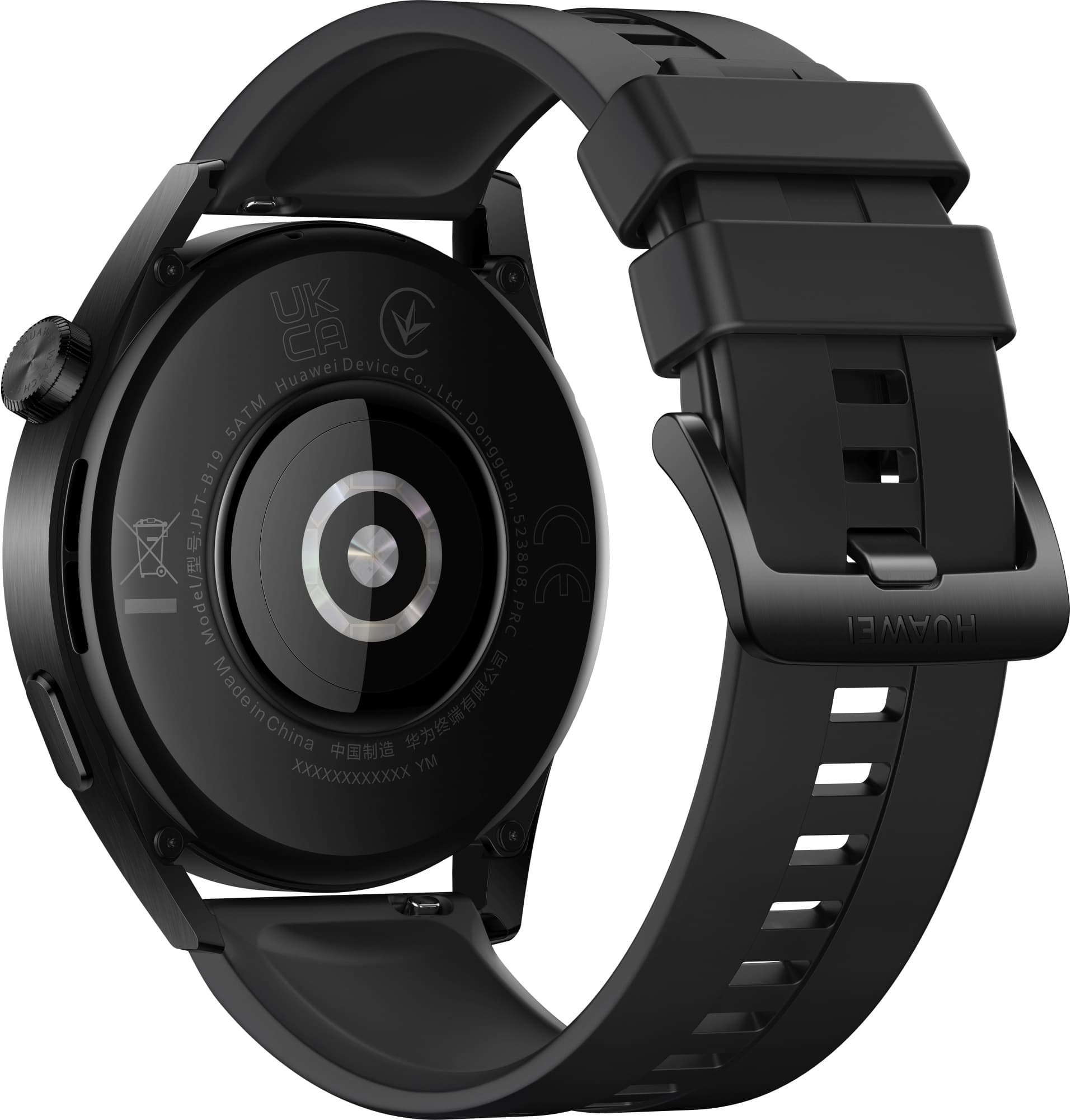 Смарт-часы Huawei Watch GT 3 JPT-B29 46мм 1.43" AMOLED корп.черный рем.черный разм.брасл.:140-210мм (55028464) - фото 5