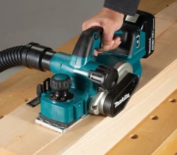 Рубанок Makita DKP181Z 82мм 12000об/мин - фото 5