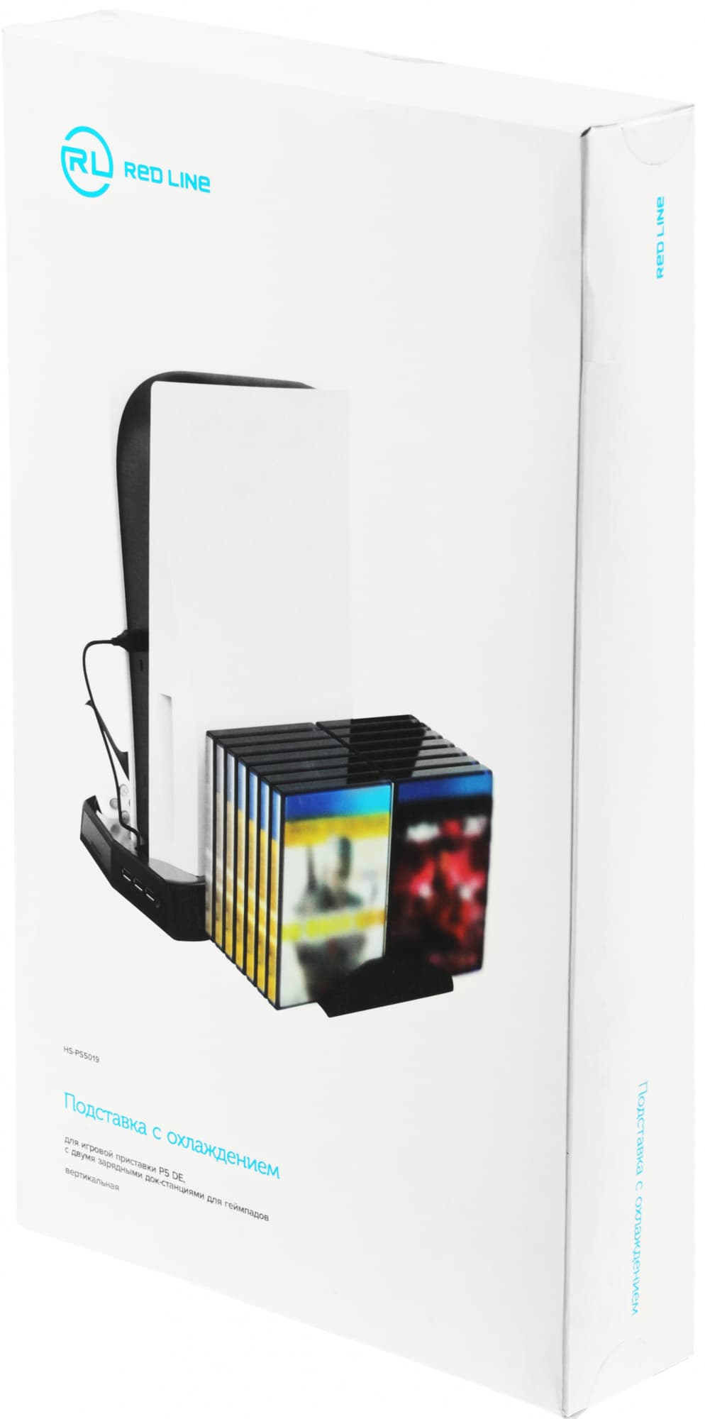 Подставка Redline HS-PS5019 черный для: PlayStation 5 (УТ000024650) - фото 4