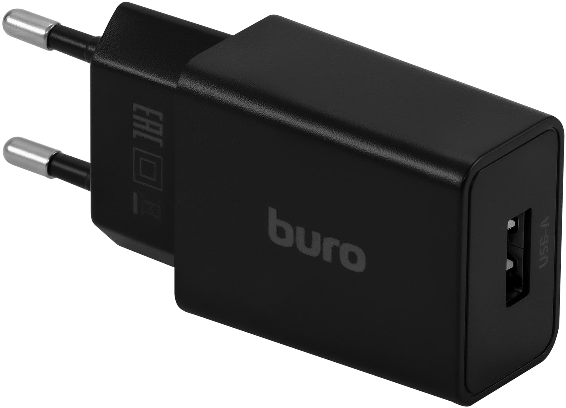 Сетевое зар./устр. Buro BUWA1 10.5W 2.1A USB-A черный (BUWA10S100BK) - фото 4