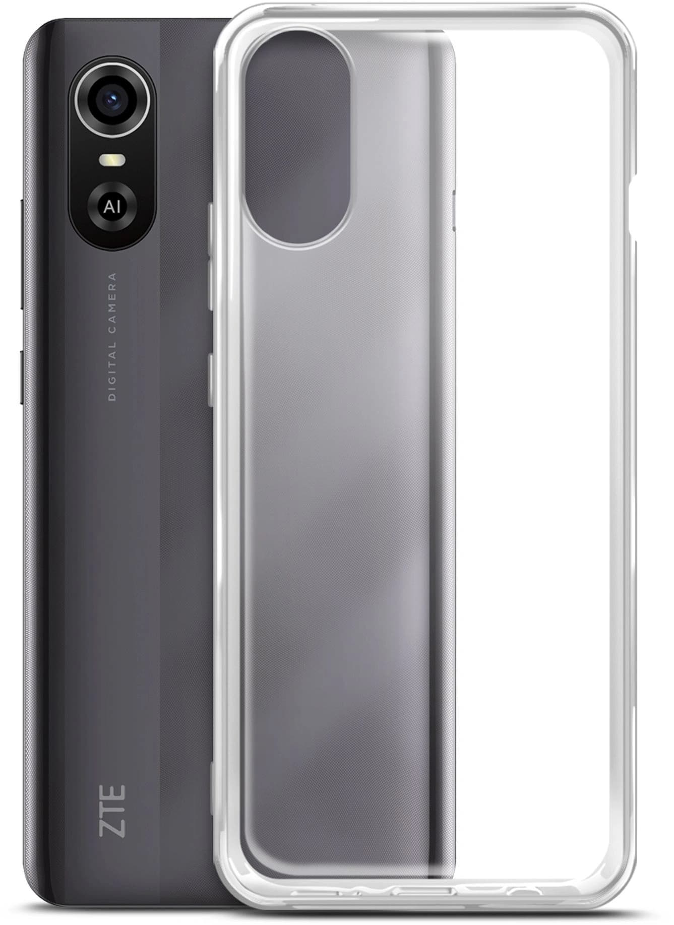 Чехол (клип-кейс) BoraSCO для ZTE Blade A31 Plus прозрачный (40857)