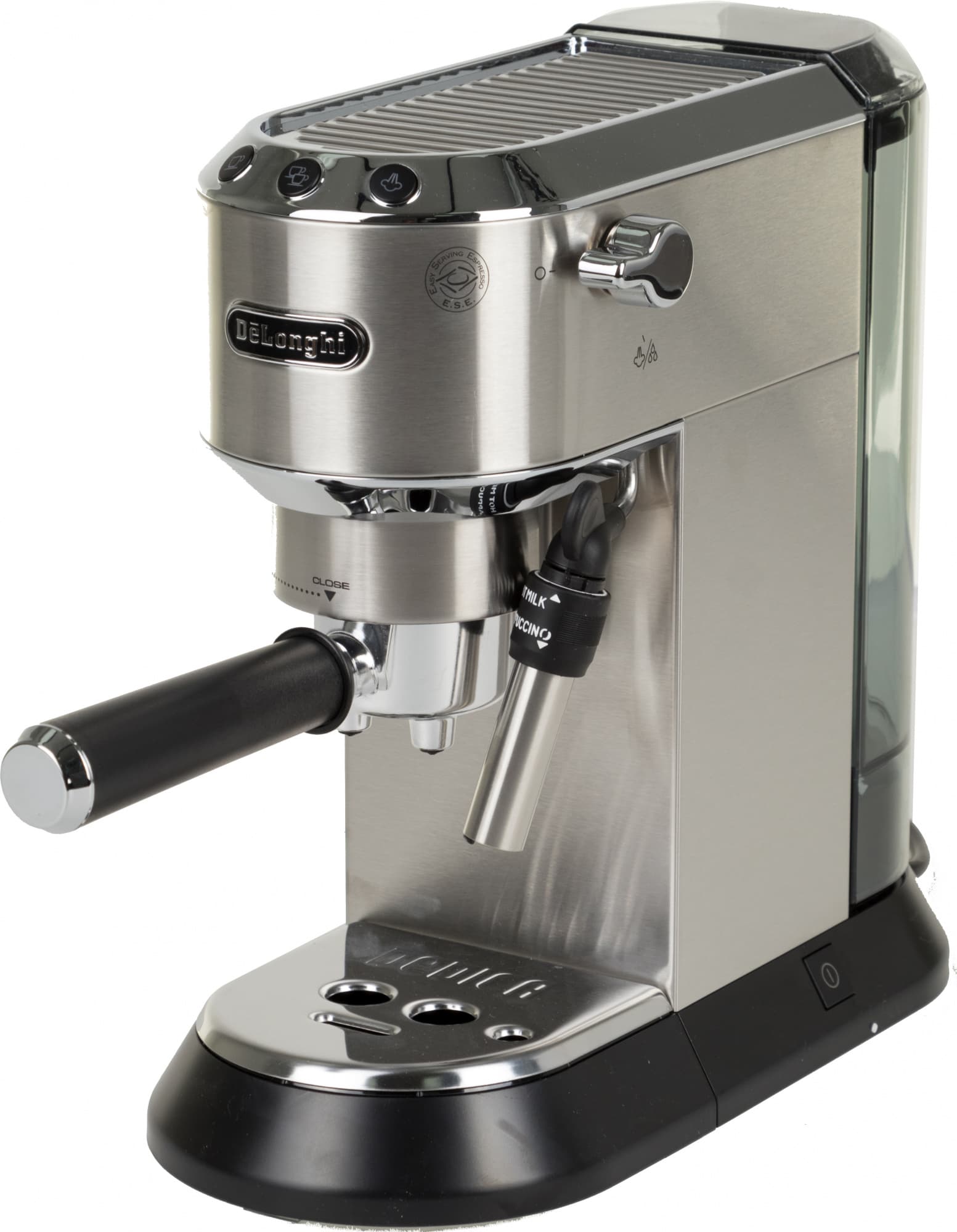 Кофеварка рожковая Delonghi EC685.M 1350Вт серебристый/черный