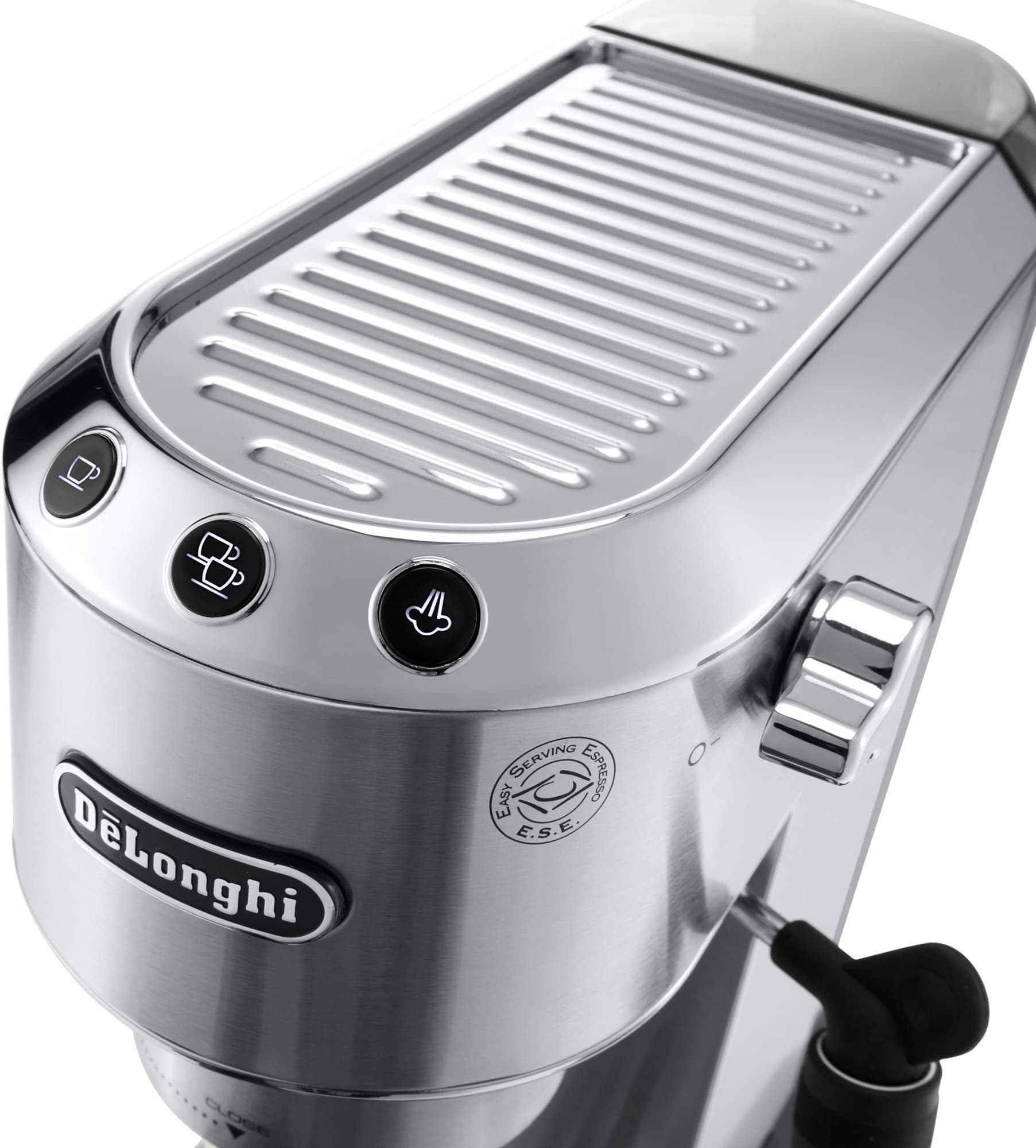 Кофеварка рожковая Delonghi EC685.M 1350Вт серебристый/черный - фото 4