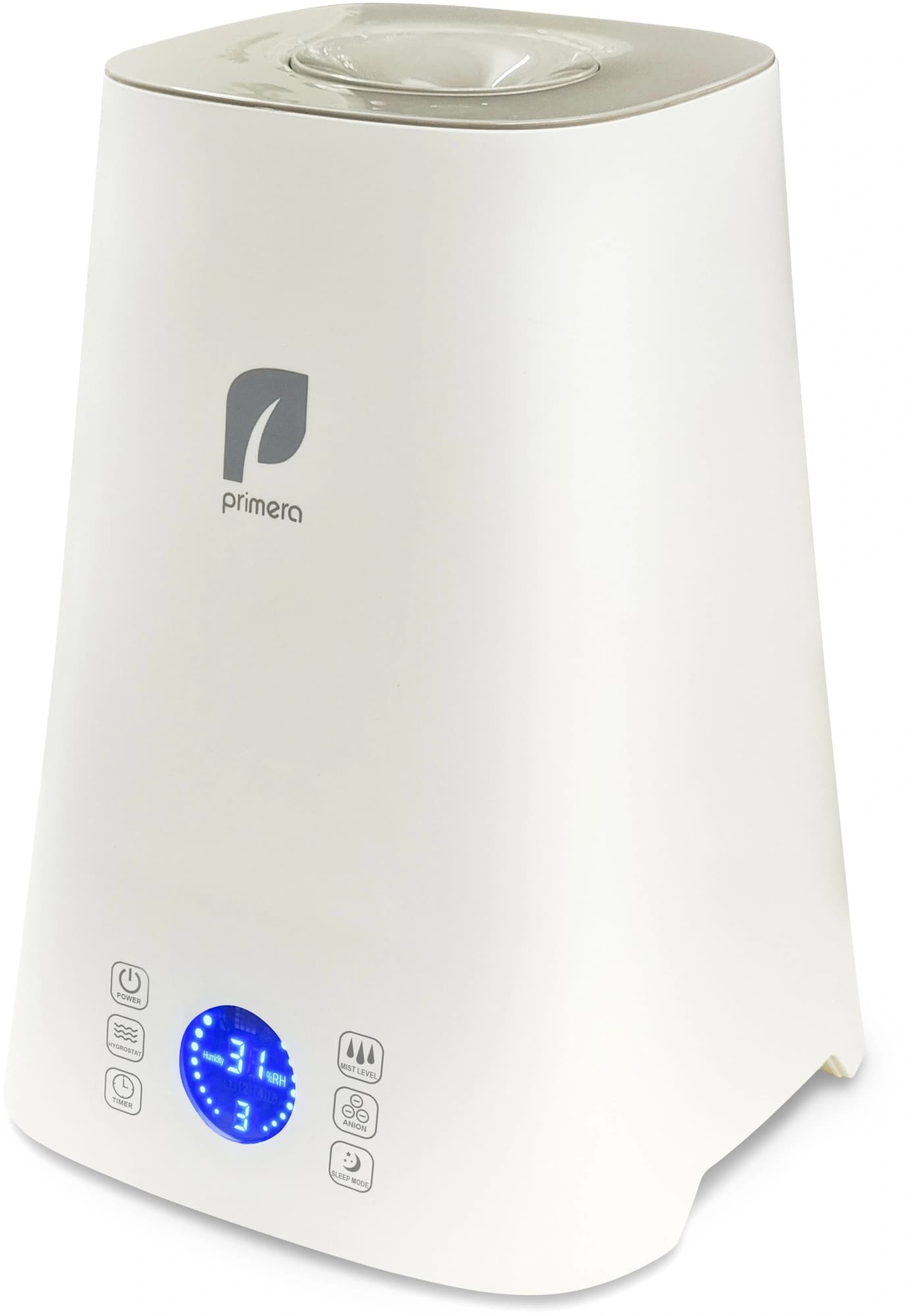 Увлажнитель воздуха Primera HUP-H3150 28Вт (ультразвуковой) белый