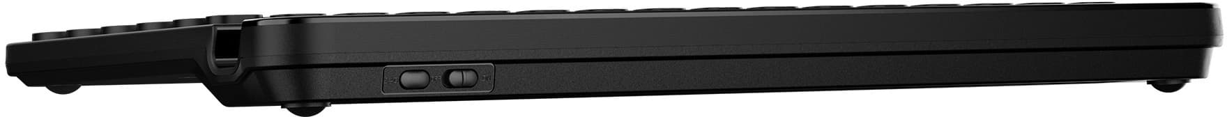Клавиатура A4Tech FBK30 черный USB беспроводная BT/Radio slim Multimedia (FBK30 BLACK) - фото 5