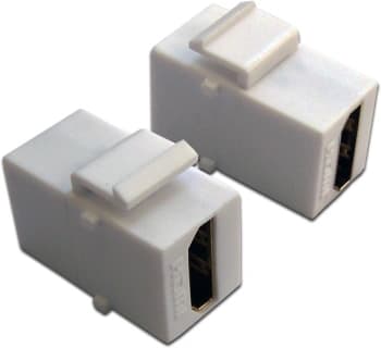Модуль Lanmaster LAN-OK-HDMI-V-WH (упак.:1шт) 1м белый - фото 2